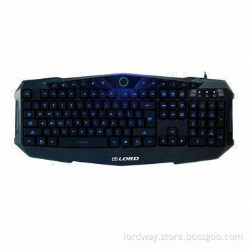 Multimedia lighting keyboard, super waterproof